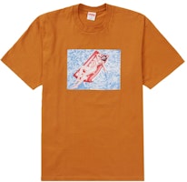 Supreme Float Tee Burnt Orange