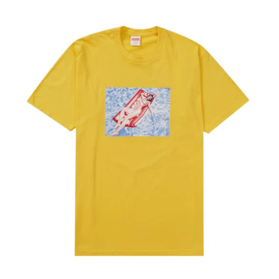 Supreme Float Tee Yellow