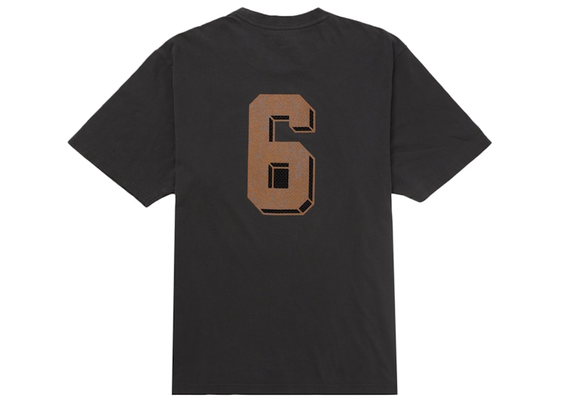 Order Supreme 羊羔绒水洗黑色短袖上衣