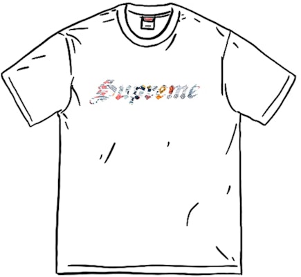 Supreme 花柄アップリケTシャツ (白)
Buy Supreme 花柄アップリケTシャツ (白)