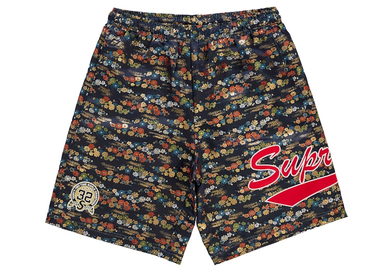 Supreme Floral Jacquard Short Navy