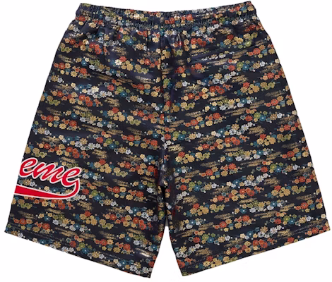 Supreme Floral Jacquard Short Navy Lookbook Supreme Floral Jacquard Short Navy