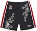 Buy Supreme Floral Soccer Short Black