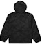Order Supreme Floral Tapestry Anorak Black