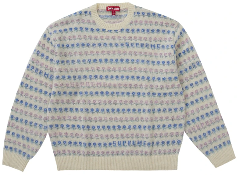 supreme-flowers-metallic-sweater-ivory