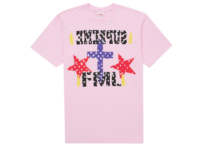 Supreme FML Tee Light Pink