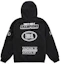 Order Supreme Football Zip Up Hooded Sweatshirt (FW25) Black