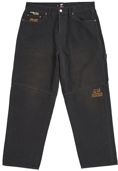 supreme-fox-racing-cordura-baggy-jean-black