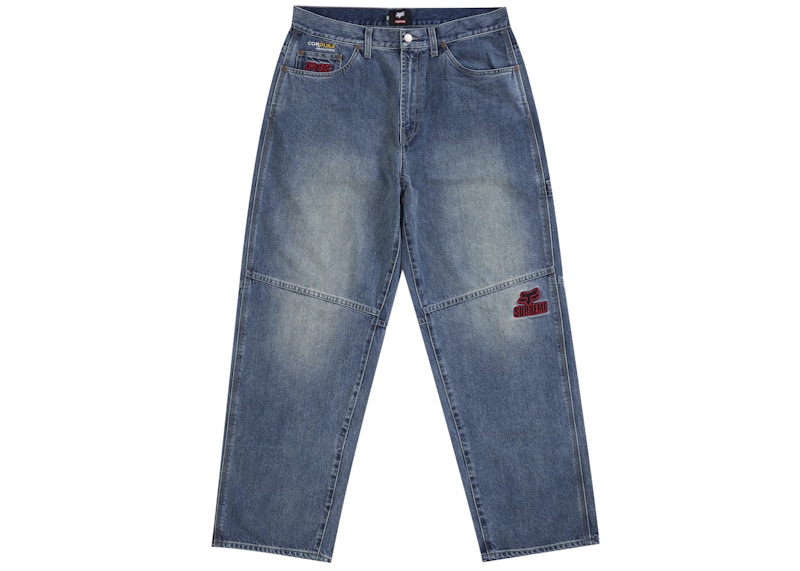 Buy Supreme Fox Racing Cordura Baggy Jean Denim