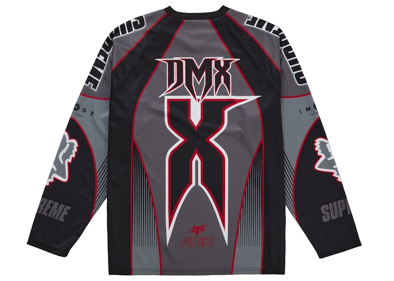 Order Supreme x Fox Racing DMX 黑色运动衫