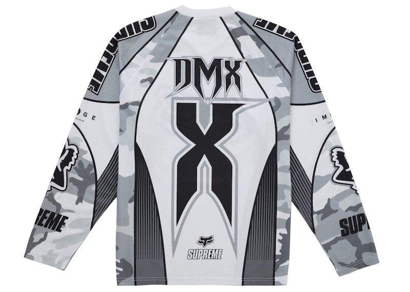 Order Supreme Fox Racing DMX Jersey White
