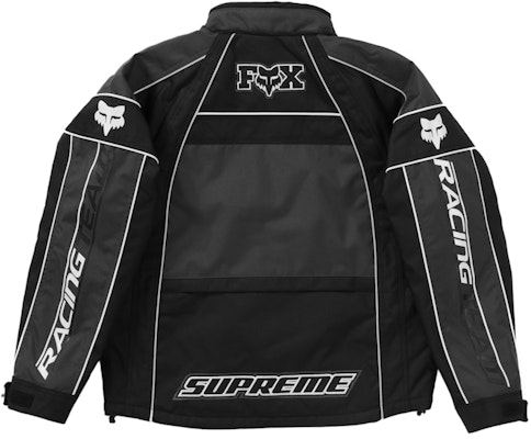 Supreme Fox Racing Jacket Black Order Supreme Fox Racing Jacket Black