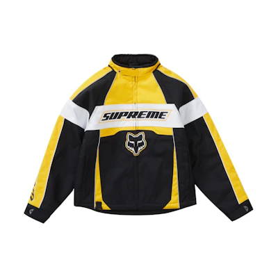 Supreme Fox Racing Jacket Yellow