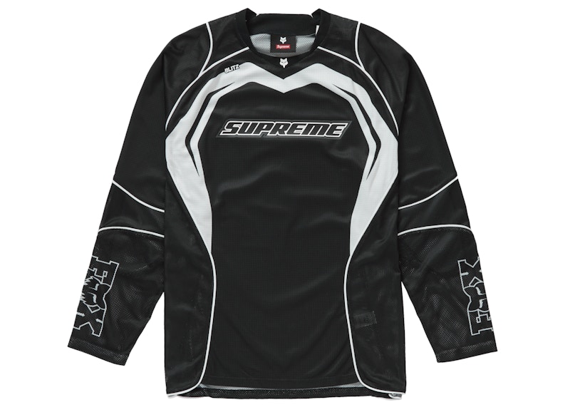 Buy Supreme Fox Racing Jersey Black - Novelship
