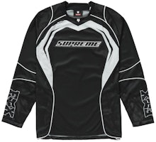 Supreme Fox Racing Jersey Black Supreme Fox Racing Jersey Black