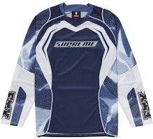 Supreme Fox Racing Jersey Blue Supreme Fox Racing Jersey Blue
