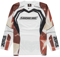 Supreme Fox Racing Jersey White Supreme Fox Racing Jersey White