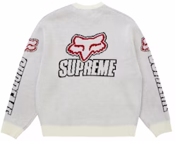 Supreme Fox Racing Suéter Blanco Order Supreme Fox Racing Suéter Blanco