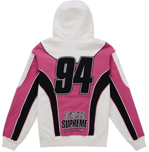 Sudadera con Capucha y Cremallera Supreme Fox Racing Blanca. Order Sudadera con Capucha y Cremallera Supreme Fox Racing Blanca.