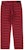 Supreme Frayed Logos Regular Jean Red