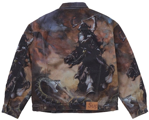 Supreme Frazetta 仿羊毛襯裡夾克 多色 Lookbook Supreme Frazetta 仿羊毛襯裡夾克 多色