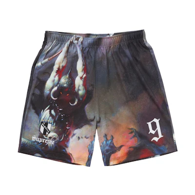 Supreme Frazetta Soccer Short Death Dealer