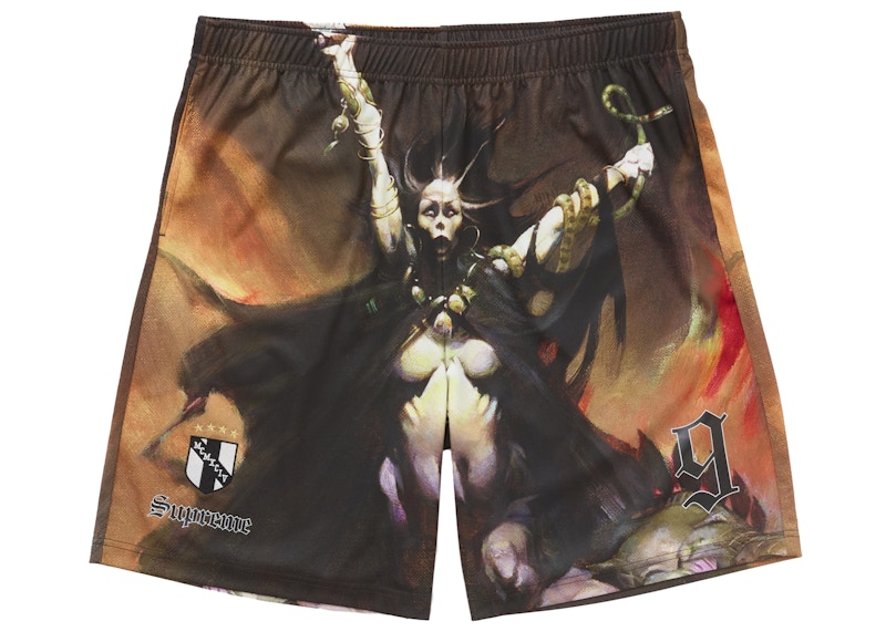 Supreme Frazetta Soccer Short Woman With Scythe