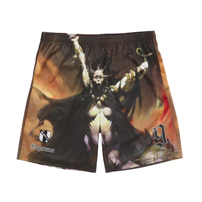 Supreme Frazetta Soccer Short Woman With Scythe