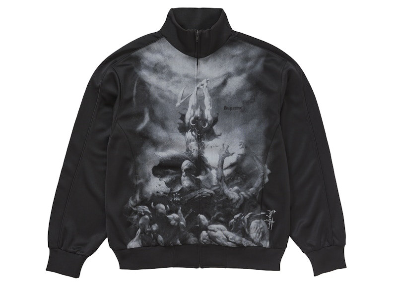 Supreme Frazetta Track Jacket Black
