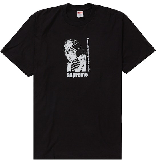 supreme-freaking-out-tee-black