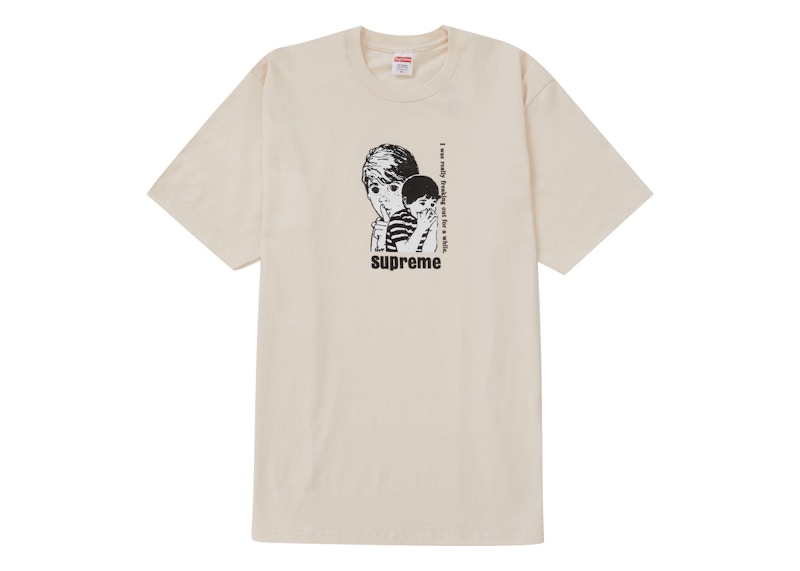 Supreme Freaking Out Tee Natural