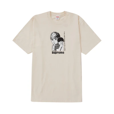 Supreme Freaking Out Tee Natural