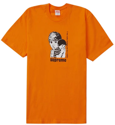 Supreme 惊吓橙色T恤 Buy Supreme 惊吓橙色T恤