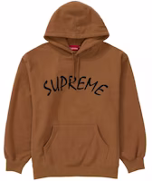 Supreme FTP Arc Hooded Sweatshirt Brown Supreme FTP Arc Hooded Sweatshirt Brown