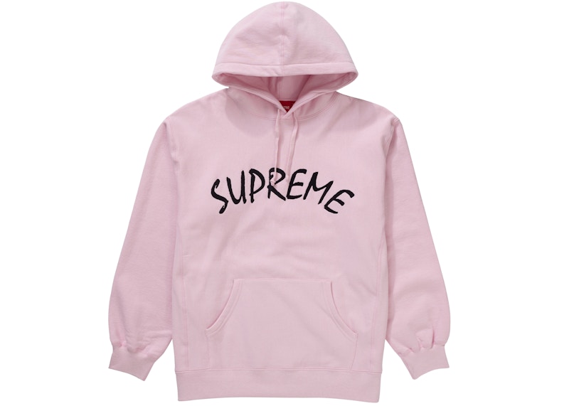 Supreme FTP Arc Hooded Sweatshirt Light Pink