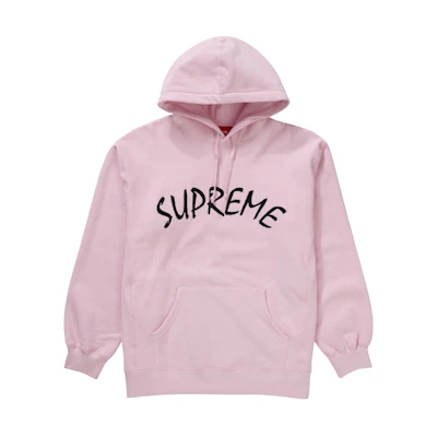 Supreme FTP Arc Hooded Sweatshirt Light Pink