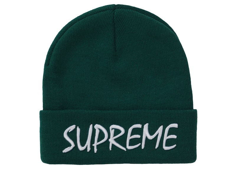 Supreme FTP Beanie Dark Green