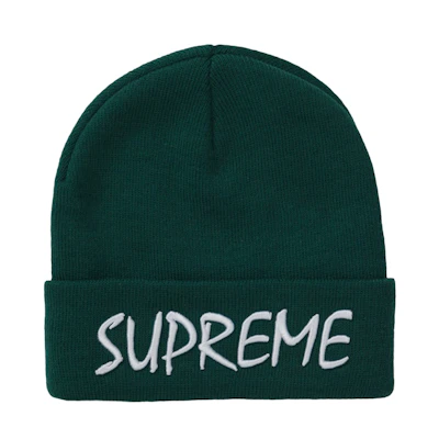 Supreme FTP Beanie Dark Green