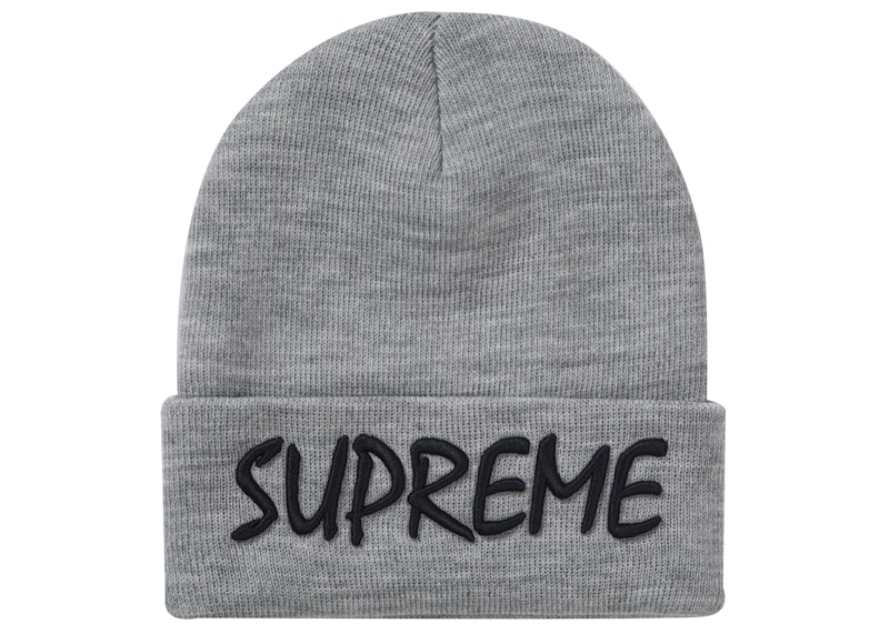 Supreme FTP Beanie Heather Grey