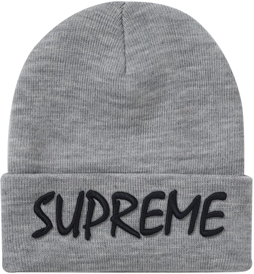supreme-ftp-beanie-heather-grey