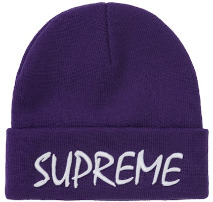 Supreme FTP Beanie Ungu Buy Supreme FTP Beanie Ungu