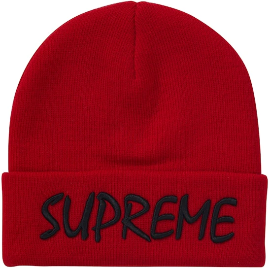 supreme-ftp-beanie-red