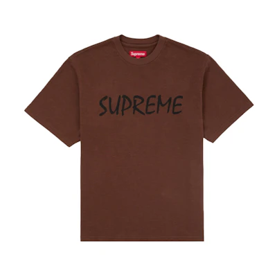 Supreme FTP S/S Top Brown