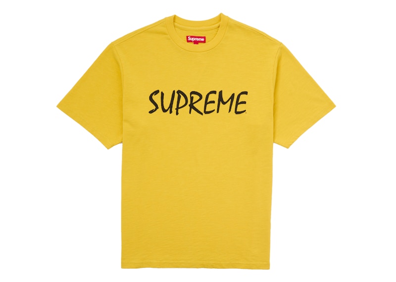 Supreme FTP S/S Top Yellow