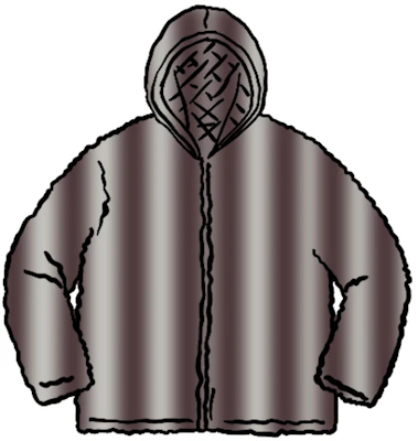 Chaqueta Negra Reversible con Capucha de Piel Sintética Supreme Buy Chaqueta Negra Reversible con Capucha de Piel Sintética Supreme