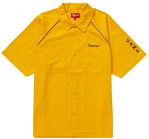 Supreme Fuck Everything S/S Work Shirt ''Yellow' Supreme Fuck Everything S/S Work Shirt ''Yellow'