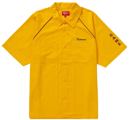 슈프림 "Fuck Everything" S/S 워크 셔츠 ''옐로우'' Buy 슈프림 "Fuck Everything" S/S 워크 셔츠 ''옐로우''