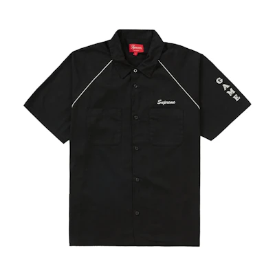 Supreme Fuck Everything S/S Work Shirt 'Black'