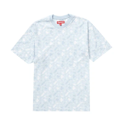 Supreme Fuck Intarsia S/S Top Light Blue