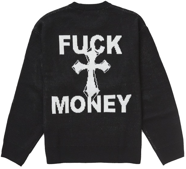 supreme-fuck-money-sweater-black